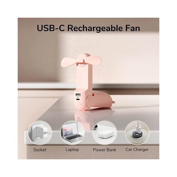 3 In 1 Hand Fan