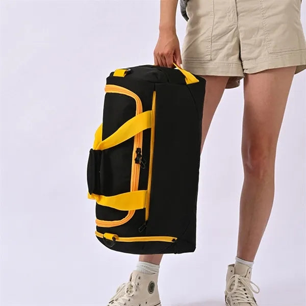 Dry Wet Separated Gym Sports Travel Duffle Bag