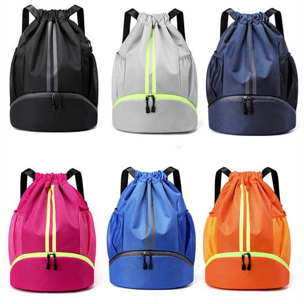 Waterproof Drawstring Sports Backpack