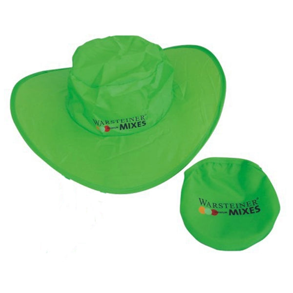Folding Polyester Cowboy Hat