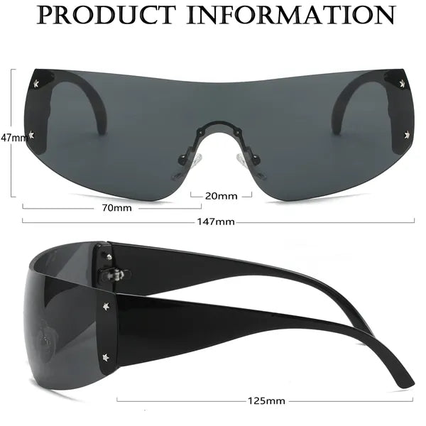 Frameless Sun Glasses