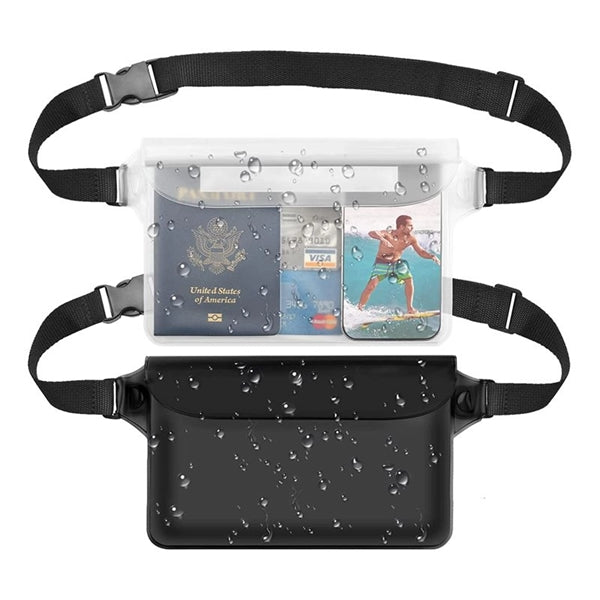 PVC Waterproof Beach Waist Storage Bag Fanny Pack