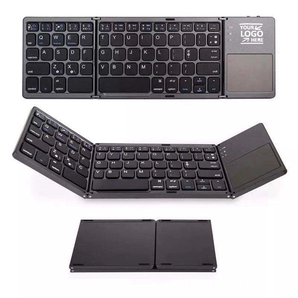 Wireless Foldable Bluetooth Keyboard With Touchpad