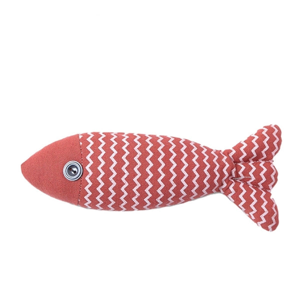 Catit Groovy Fish Interactive Cat Toy with Catnip