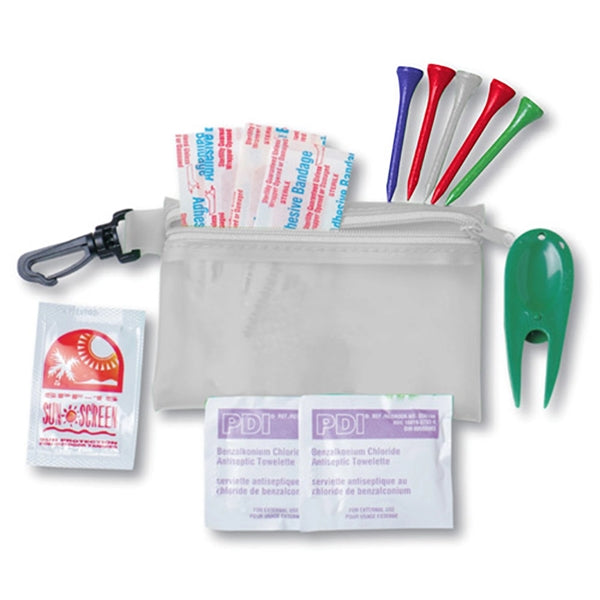 Zipper Tote With Clip Express Golf Care Kit