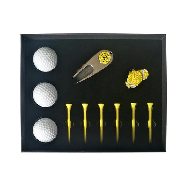 Custom Golf Balls Tees Divot Tool Kit Box