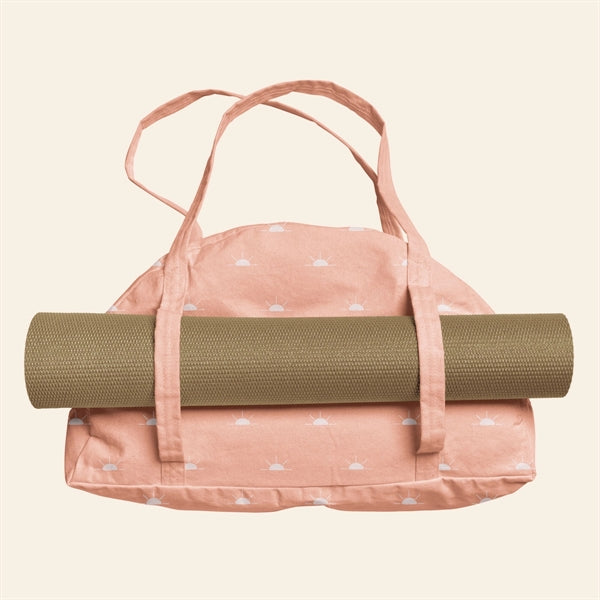 SOMEWHERE YOGA TOTE - NATURAL CANVAS
