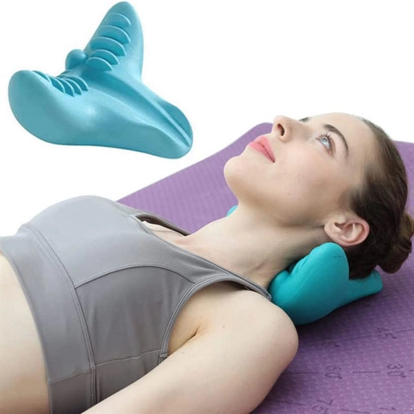 Cervical spine massage pillow