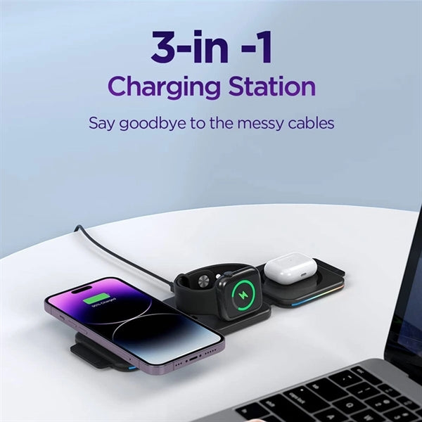 3 in 1 Foldable Charging Station