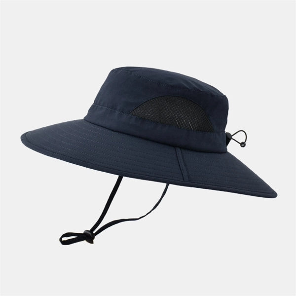 Unisex Waterproof Wide Brim Bucket Hat