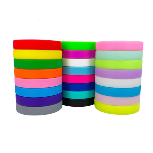 Gay Pride Rainbow Silicone Bracelet Wristbands