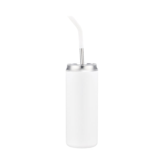 20oz.Travel Stainless Insulated w/ Lid & Straw, Mess-free