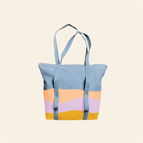 TWINKLES EVEN MORE YOGA TOTE - CANVAS/DENIM