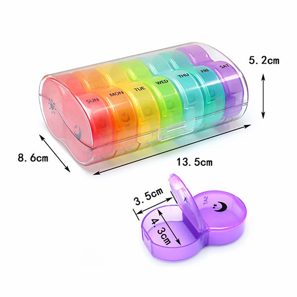 Daily Pill Cases Organizer