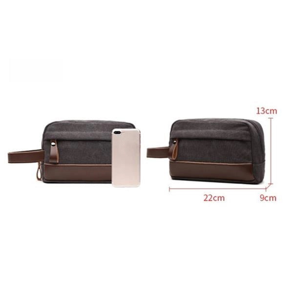 Canvas Toiletry Bag