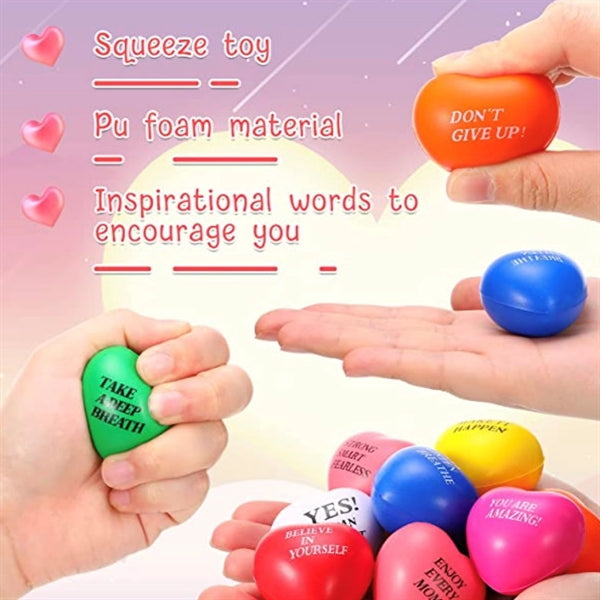 Heart Shaped Stress Relief Balls