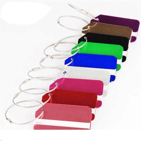 Aluminum Luggage Tag