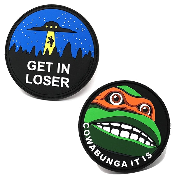 3" Custom PVC (Rubber) Patches