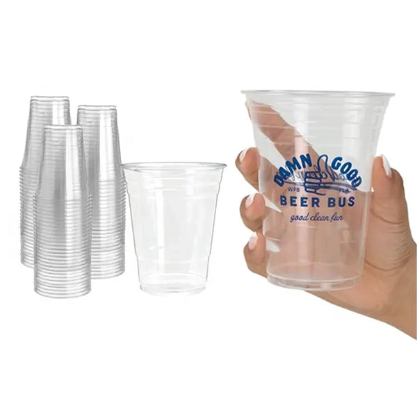 PET Clear Plastic Cup 16 oz