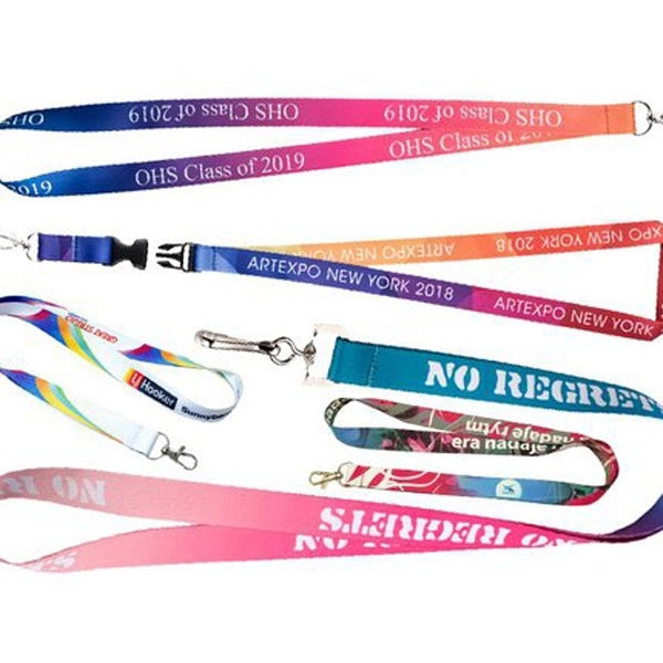 1 inch Dye Sublimation Lanyard
