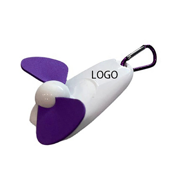 Travel Fan With Climbing Buckle
