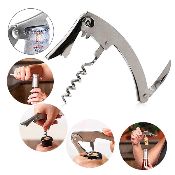 Wine Bottle Corkscrew Opener Kit