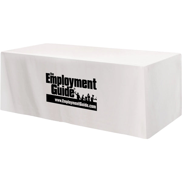 Fitted 4-sided Table Cover - fits 8 foot standard table
