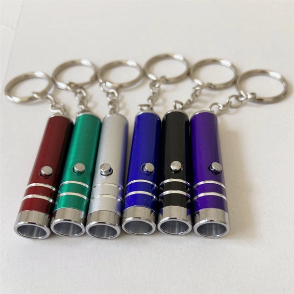 Mini UV Light Flashlight Banknote Checking Keychain