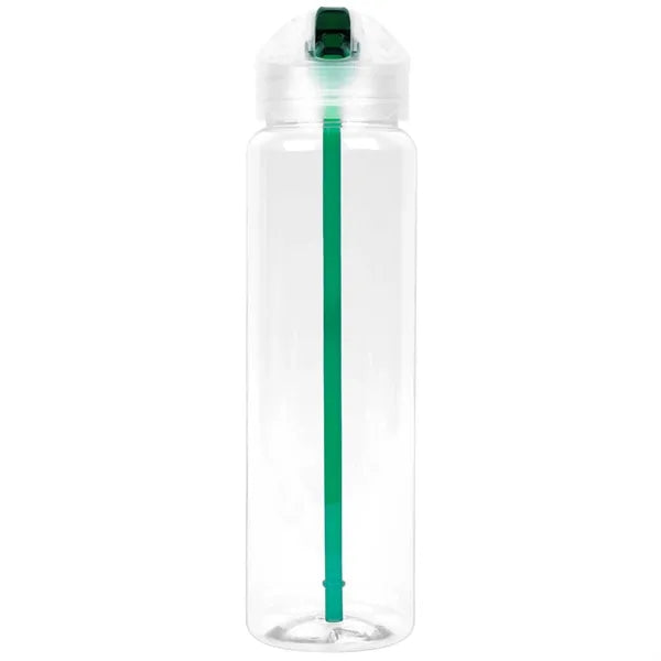 Recyclable Sports Bottle with Flip-Up Lid - 32oz.