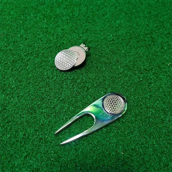 Golf Balls Tees Divot Tool Gift Set