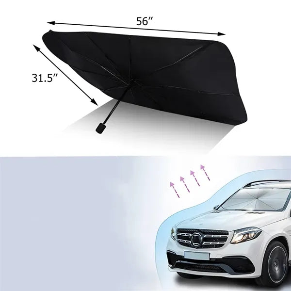 Foldable Car Windshield Sun Shade Umbrella