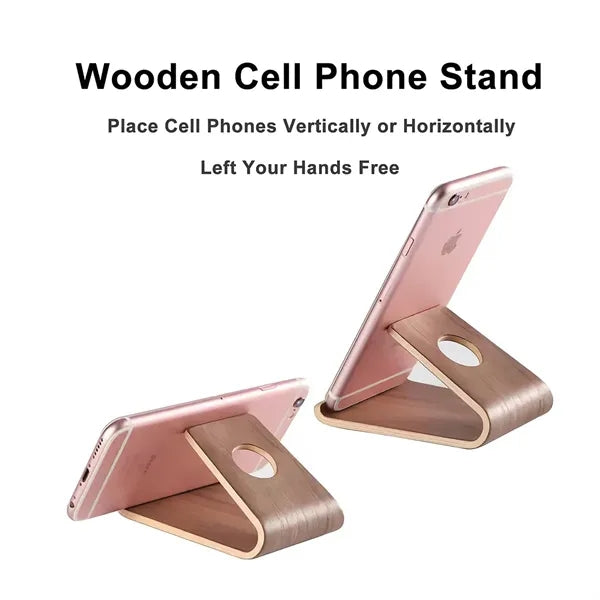 Wood Cell Phone Stand