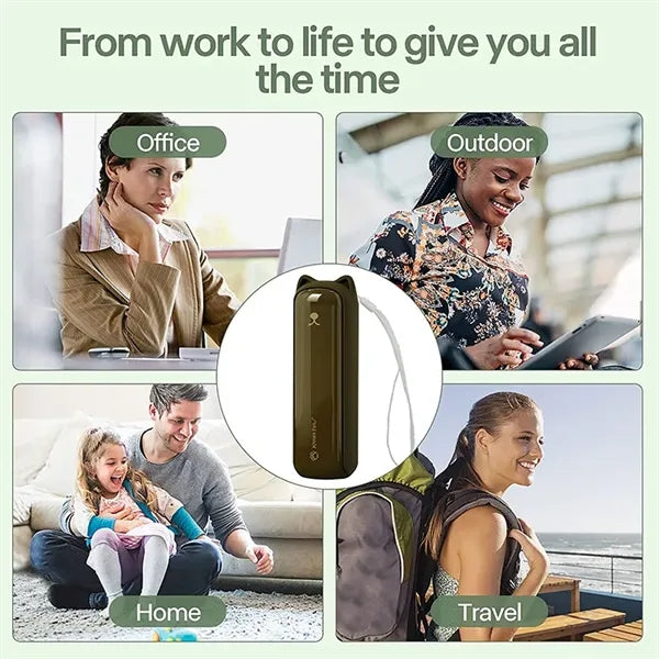 Hand held Mini Fan with Power Bank