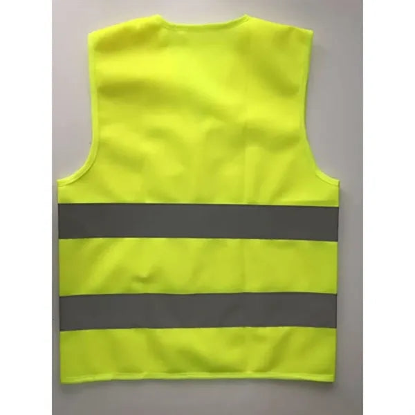 Kids rPET Class 2 Knitted Reflective Safety Loop & Hook Vest
