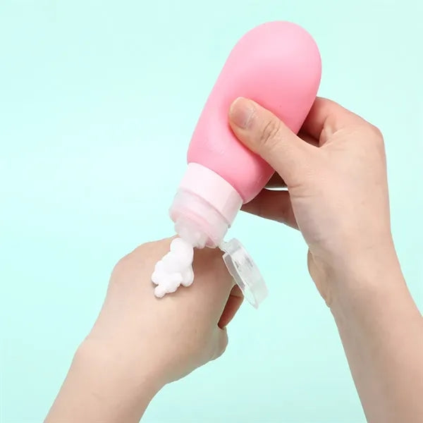 100ml Silicone Bottle Toiletry Kit