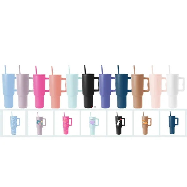 Large Capacity 40oz Stainless Steel Car Cup