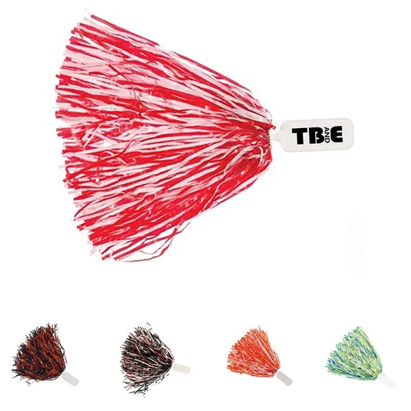 500 Streamer Solid Paddle Handle Poms