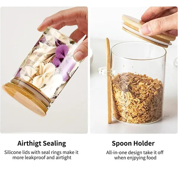 Glass Container Jar