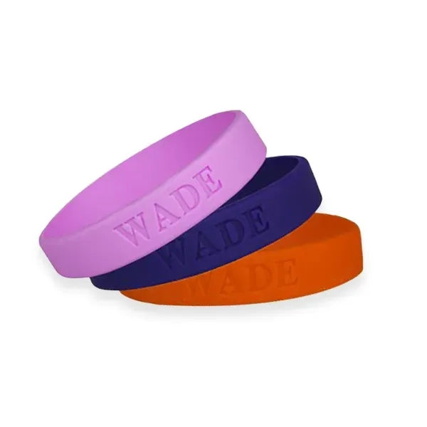 Debossed Silicone Wristband Bracelet