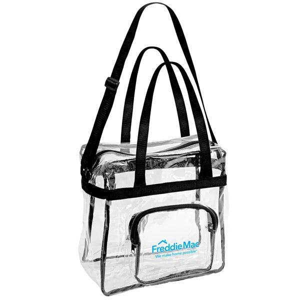 The Everything Clear Vinyl Tote Bag