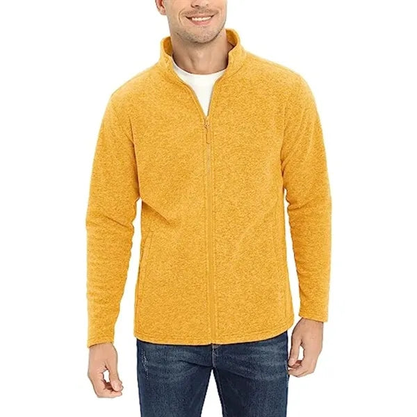 Men's rPET Full Zip Fleece Jacket W/ Wrinkle Resistance