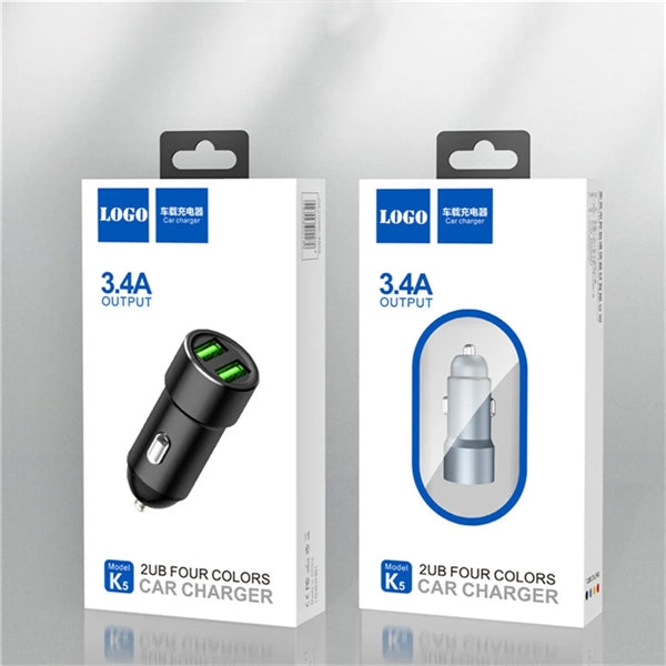 Dual port 3.4A Car Phone Charger