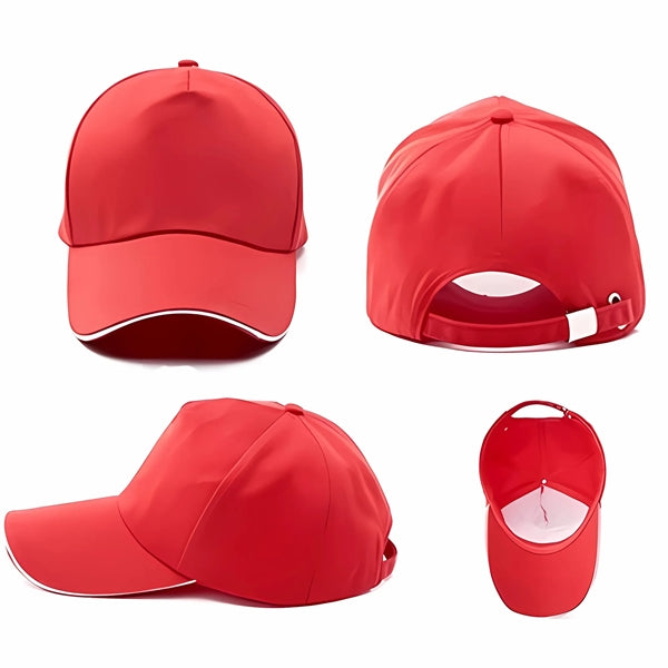 Adjustable 100% Cotton Twill Baseball Golf Cap