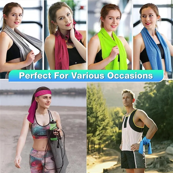Magic Soft Cooling Ice Towel with Case
