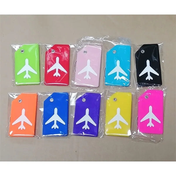 Silicone Airplane Suitcase Luggage Tag