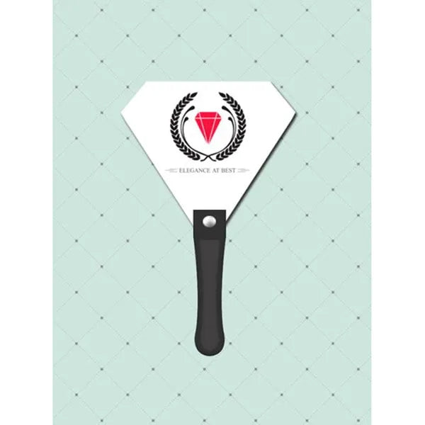 Gem Diamond Hand Fan