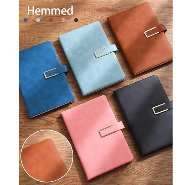 A5 Soft Leather Thickened Business Notebook