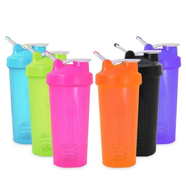 Customized Flip-Top Plastic Shaker Bottle