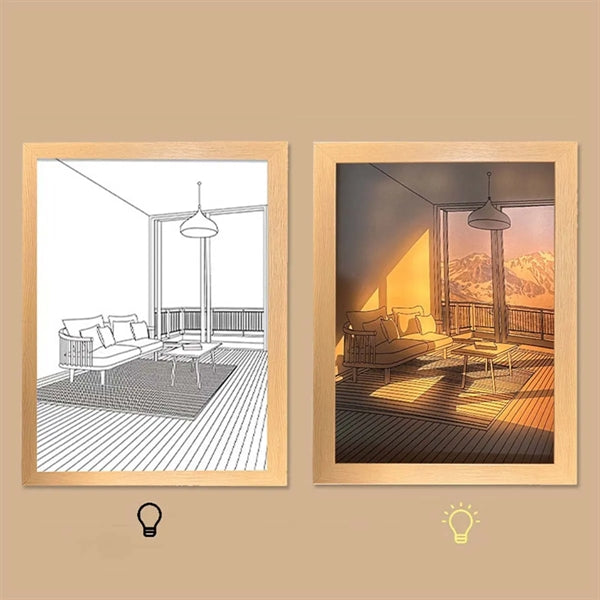 Creative Light Art Painting Frame