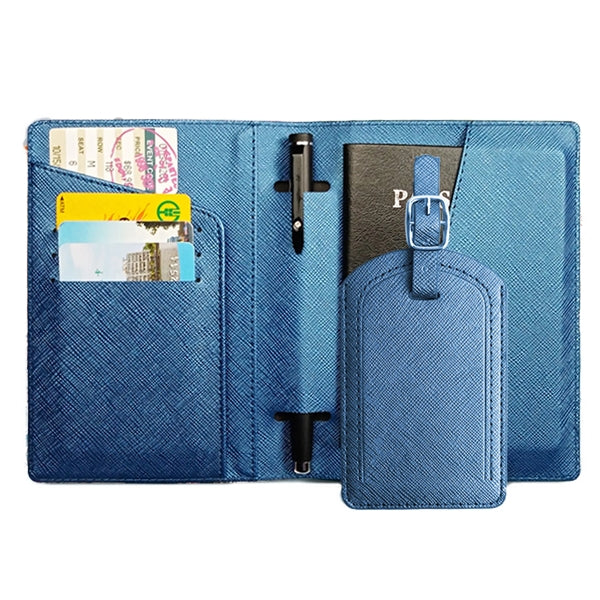 Passport Covers And Luggage Tags Set